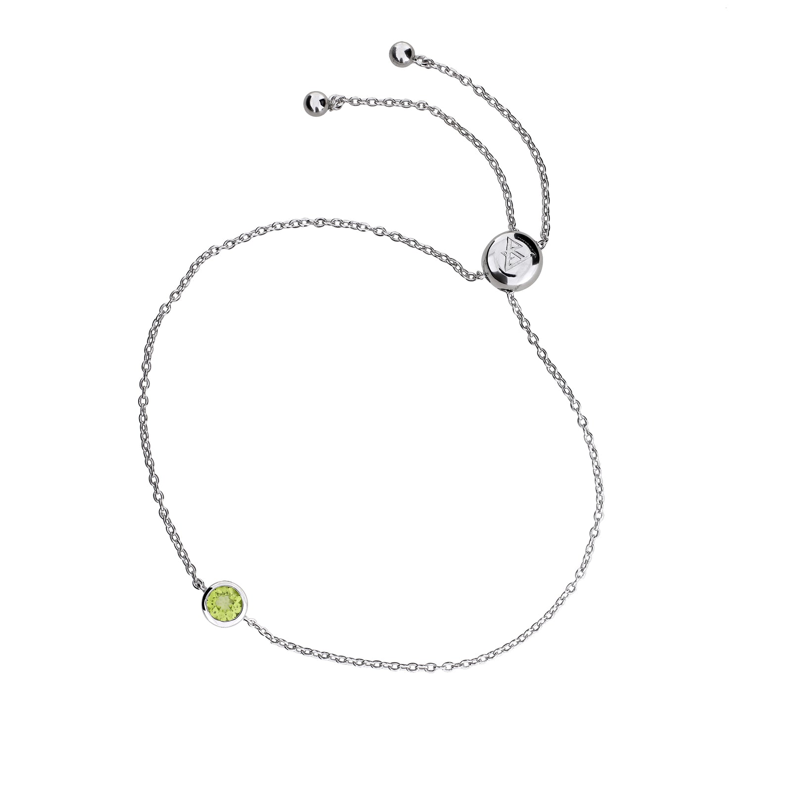 August Birthstone Bracelet - Peridot