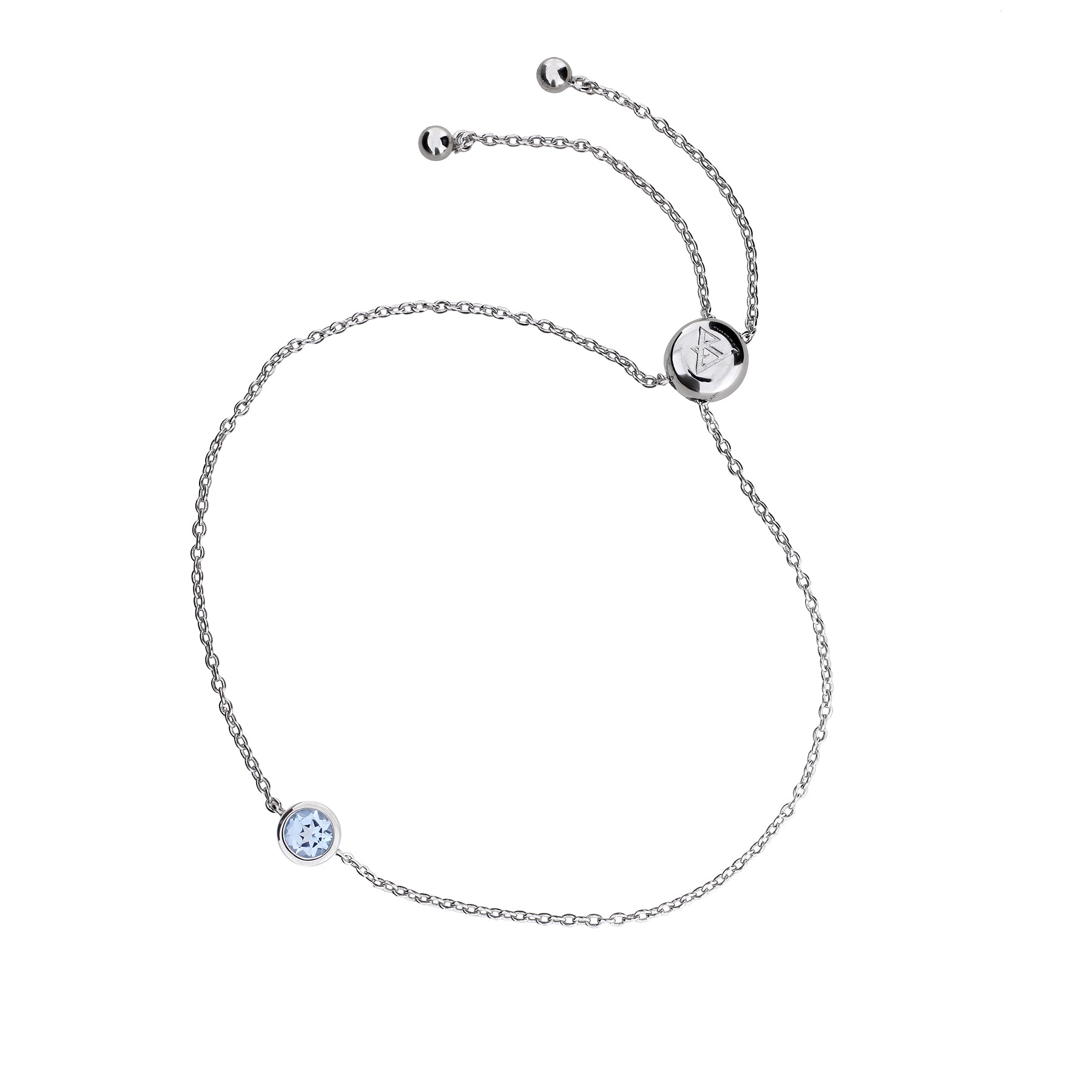 November Birthstone Bracelet - Blue Topaz