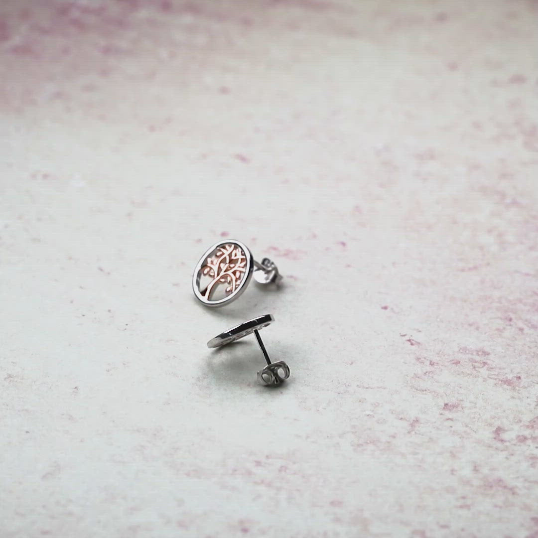 Arbor Vitae Stud Earrings