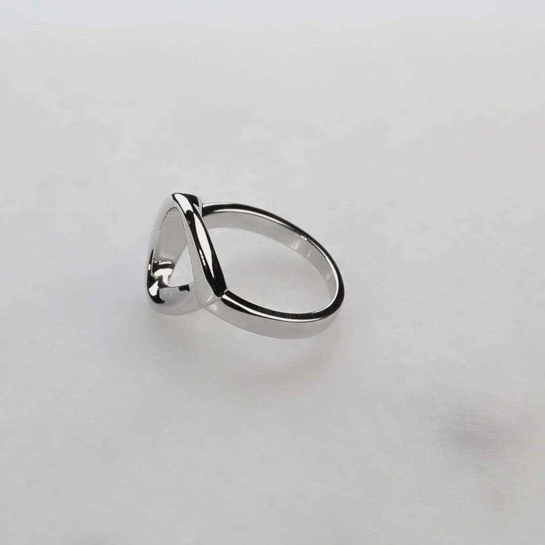 Gossamer Ribbon Ring