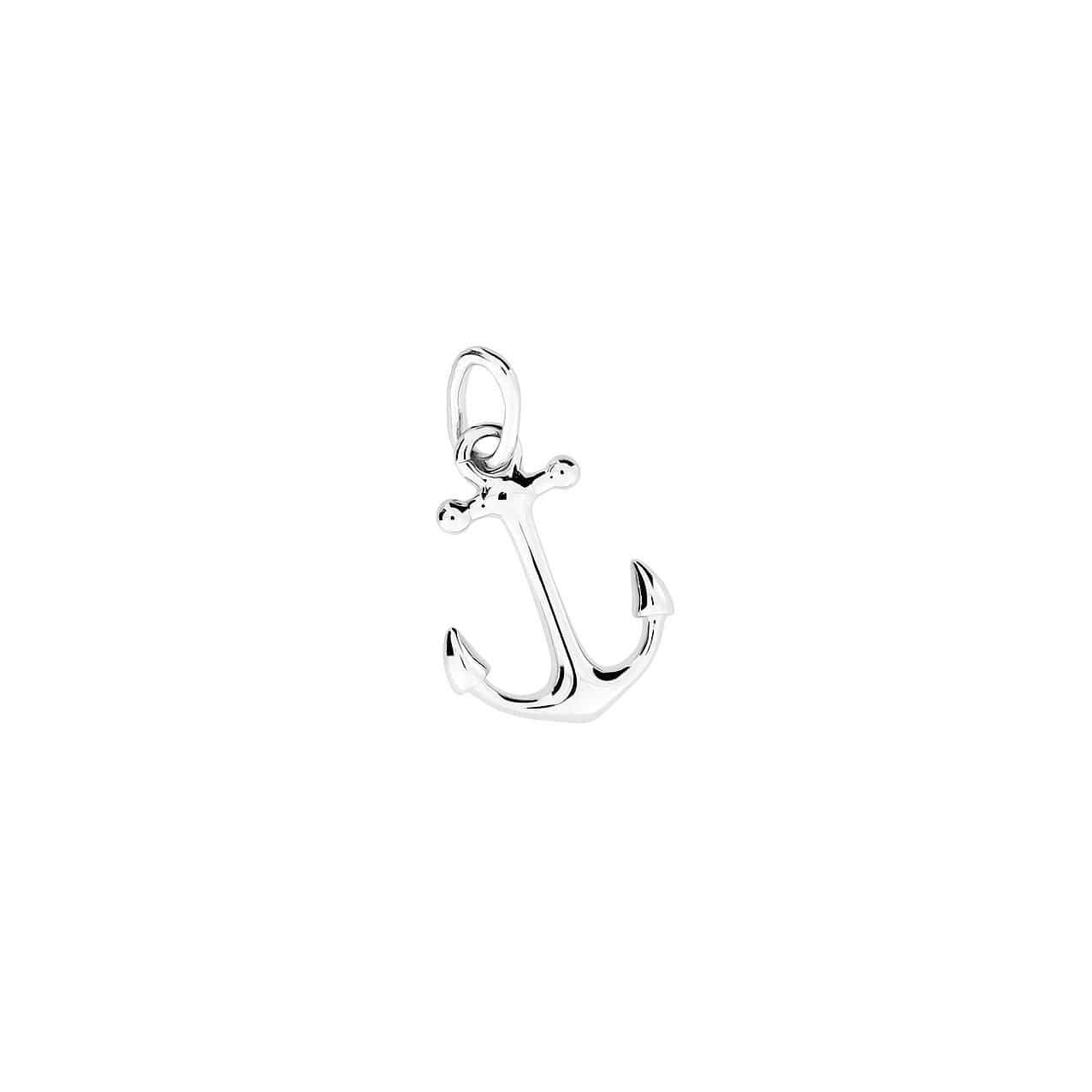 Anchor Silver Link Charm