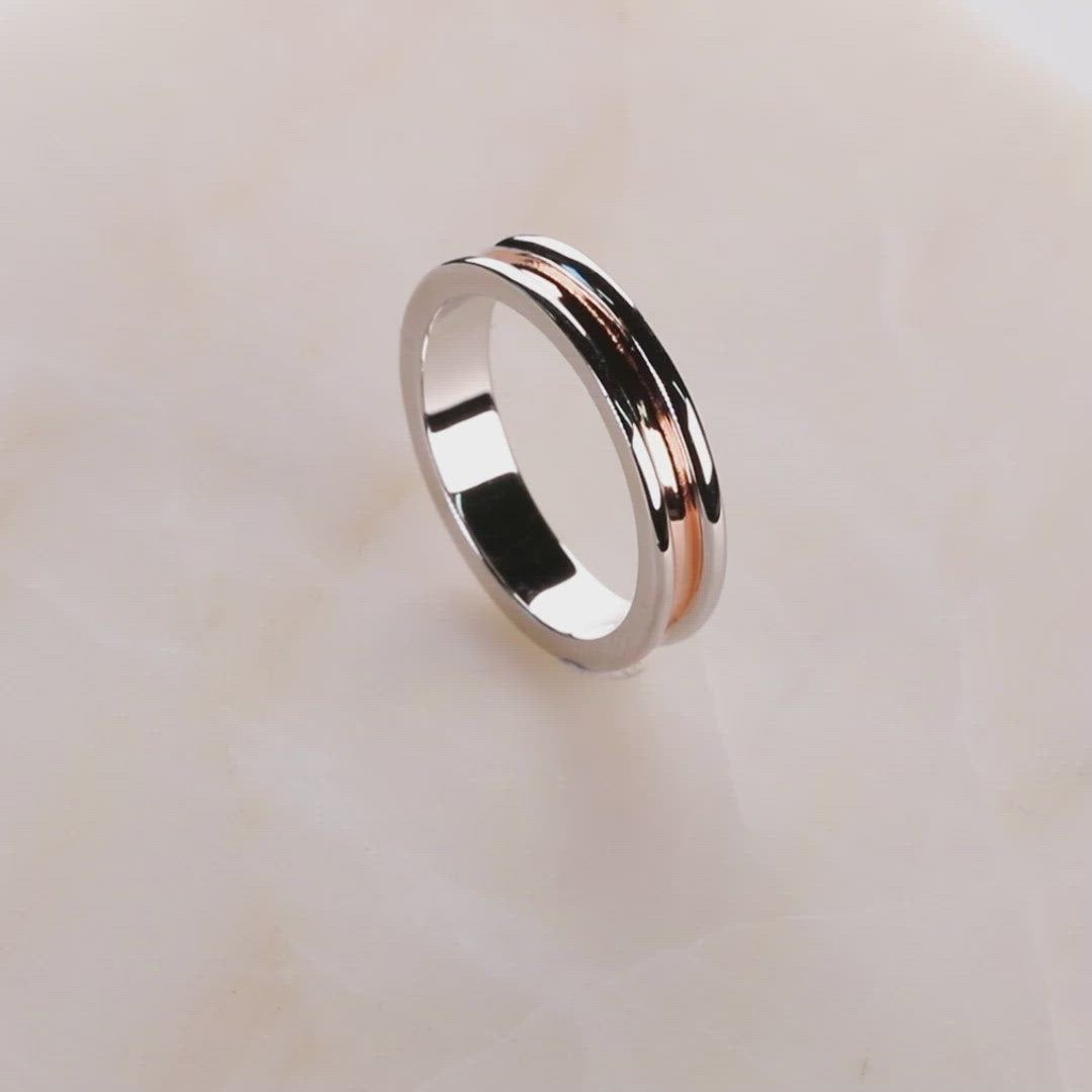 Metropolitan Slim Concave Ring