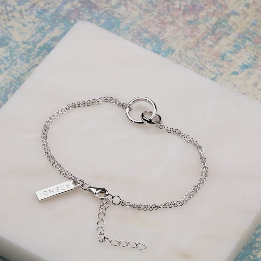 Interlocking Circles Bracelet