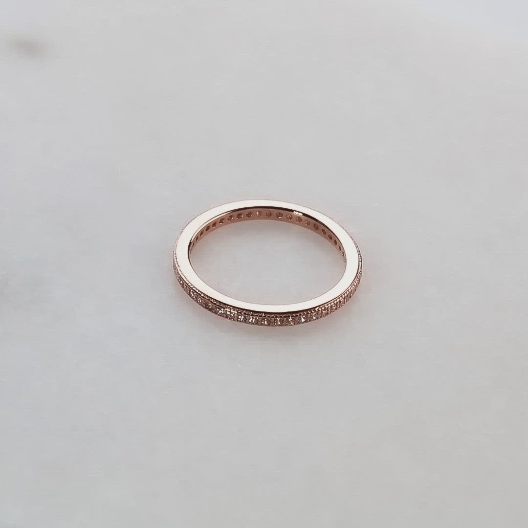 Vermeil Eternity Ring