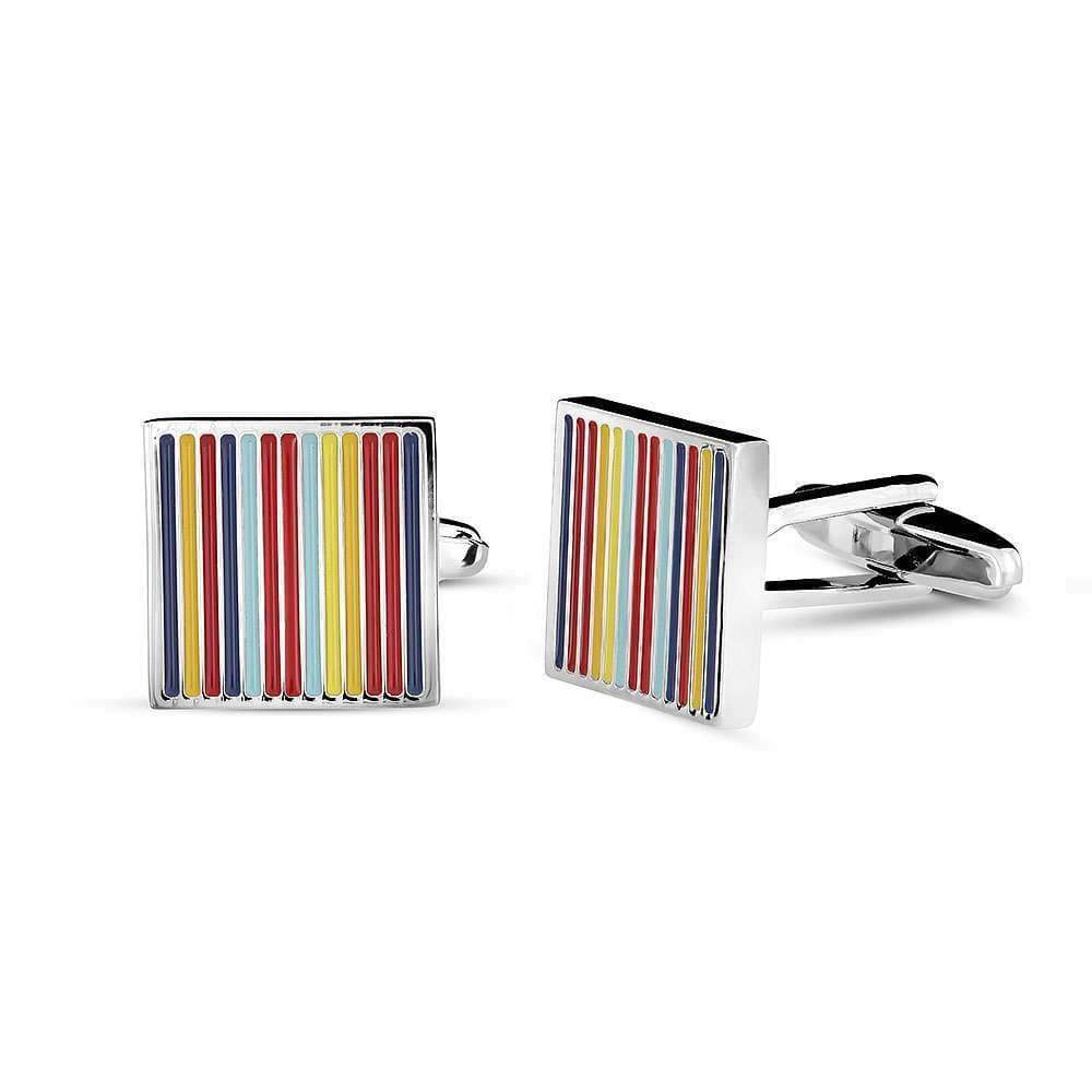 Colourful Stripes Cufflink