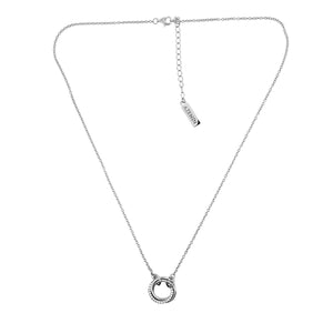 Entangled Love Knot Necklace - With Pavé