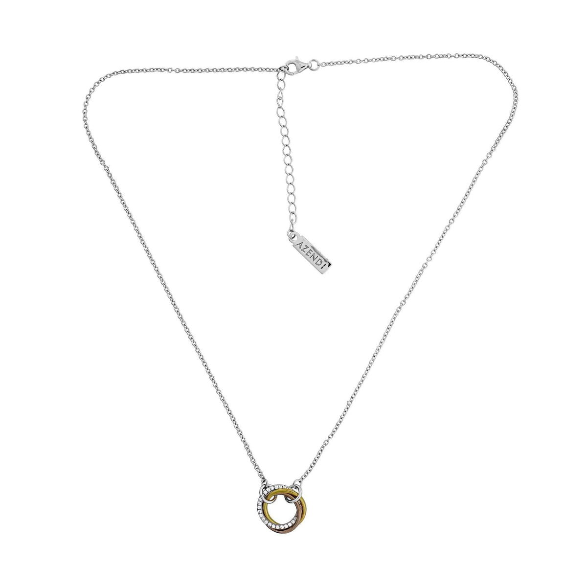 Entangled Love Knot Necklace - With Pavé