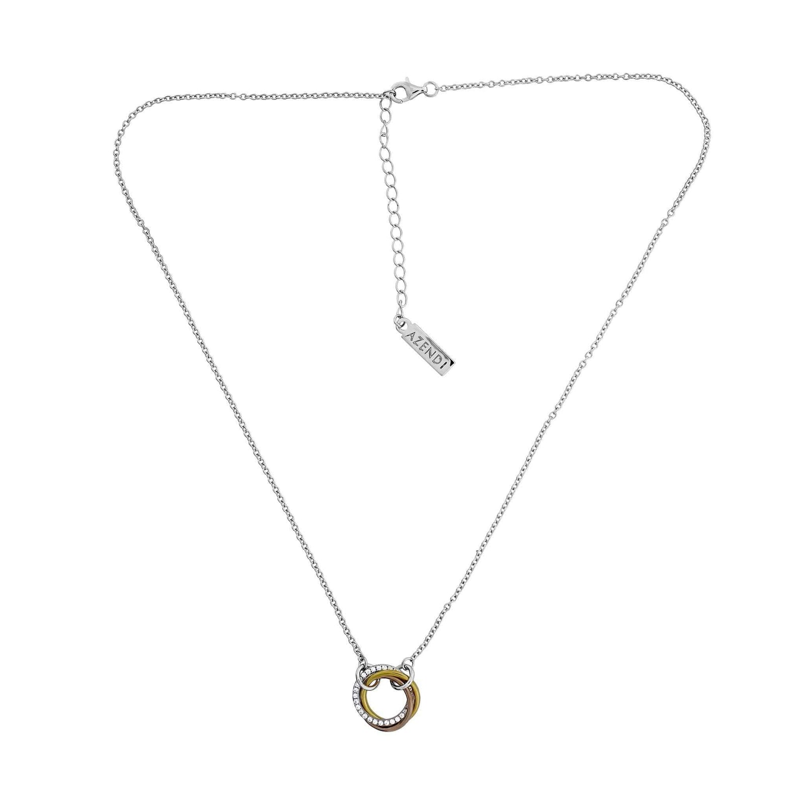 Entangled Love Knot Necklace - With Pavé