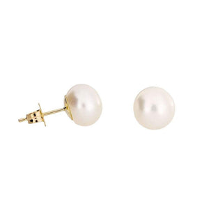 9 Carat Gold & Freshwater Pearl Studs