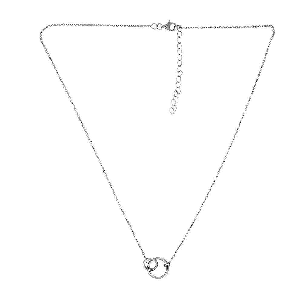 Interlocking Circles Necklace