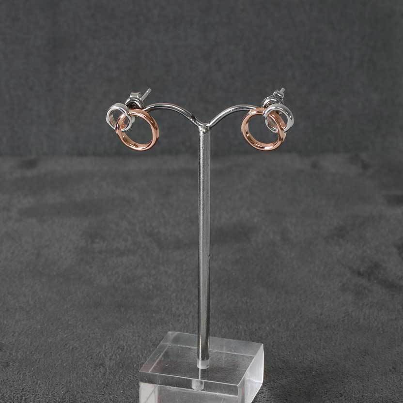 Metropolitan Two Circle Stud Earring (small)