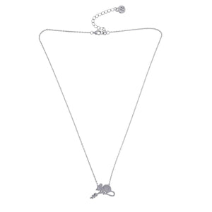 Silver Field Mouse Necklace