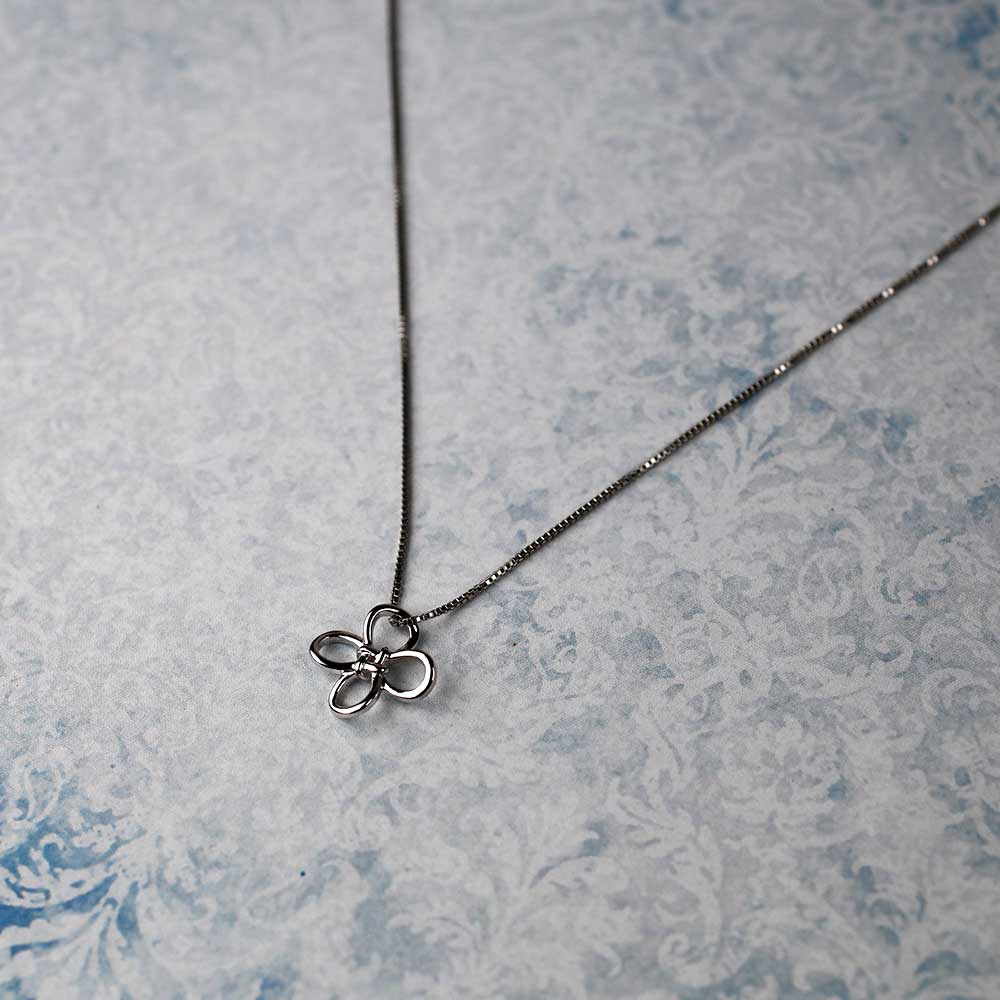 Silver True Lover's Knot Pendant