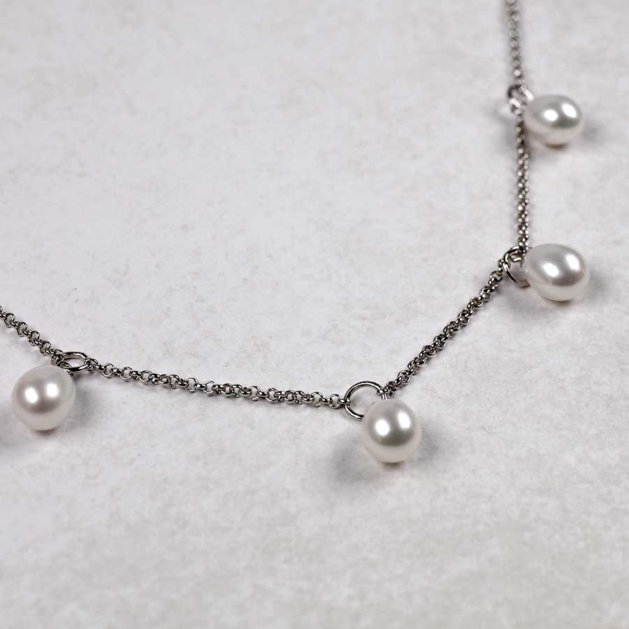 Teardrop Freshwater Pearls Necklace
