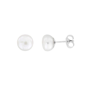 9 Carat Gold & Freshwater Pearl Studs